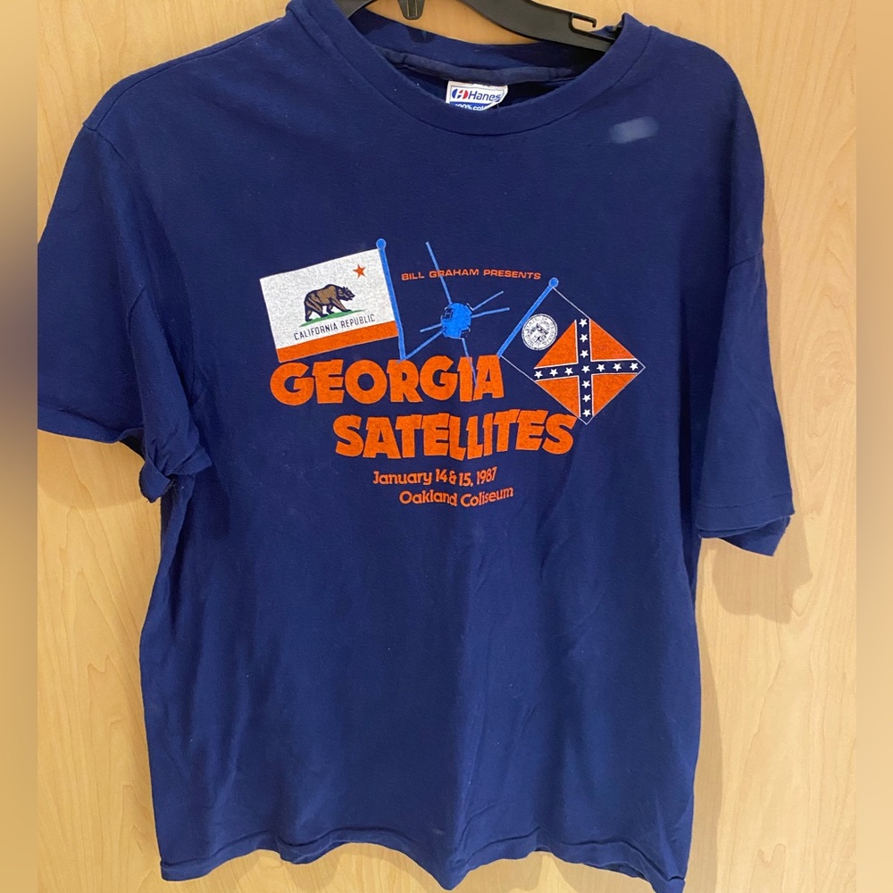 Rare Vintage shirt. Georgia Satellites 1987 concert tee. Rare vintage band shirt